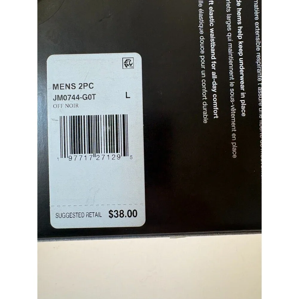 Jordan Flight Cotton Stretch Boxer Briefs 2 Pack Men's Large L JM0744-G0T